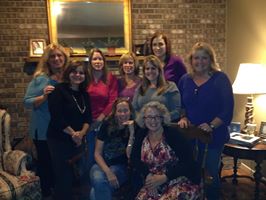 With Kathryn Sullivan Clarke, Lidia Wilimberg Minnella, Anne Marie DeVos, Maryann Weissensee Ford, Alison Dudiak, Susan S. Morrison and Carol Jacobsen Pruett.