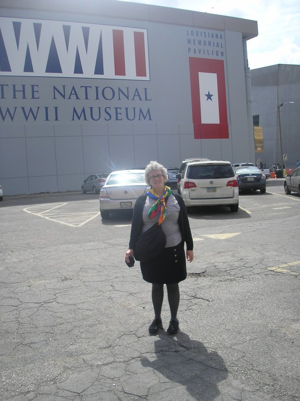 Susie at the National World War II Museum