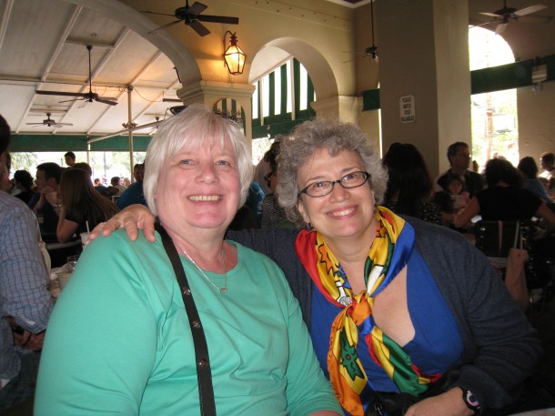With Gerd at Cafe du Monde