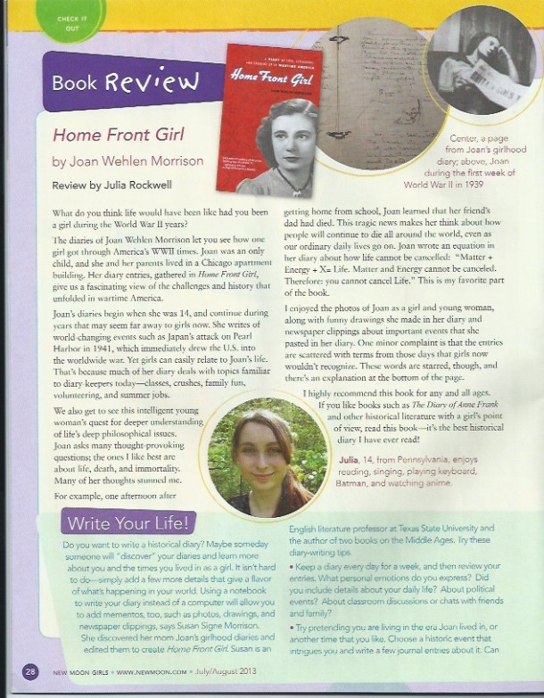 NewMoonGirlsReviewand WriteYourLIfe!page28